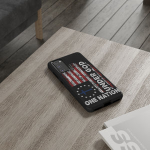 One Nation Under God American Flag - Tough Guard Samsung Galaxy Case