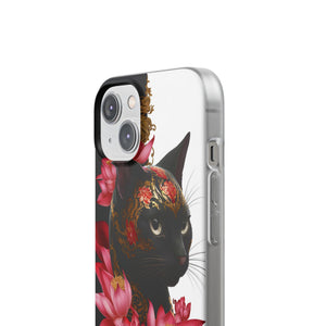 Yin & Yang Mystic Cat - Flexi Case Apple iPhone Case