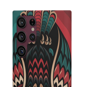 Majestic Haida Native American Owl - Snap Case Samsung Galaxy Case