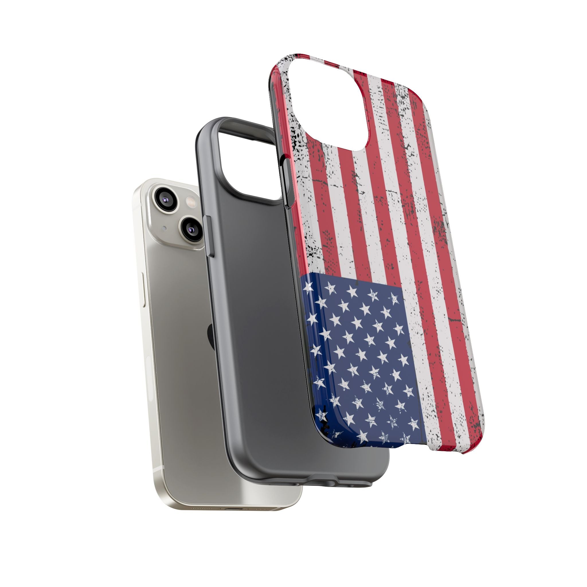 American Flag - Tough Guard Apple iPhone Case