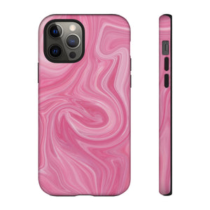 Pink Blush Marble - Tough Guard Apple iPhone Case