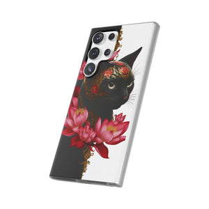 Yin & Yang Mystic Cat - Flexi Case Samsung Galaxy Case