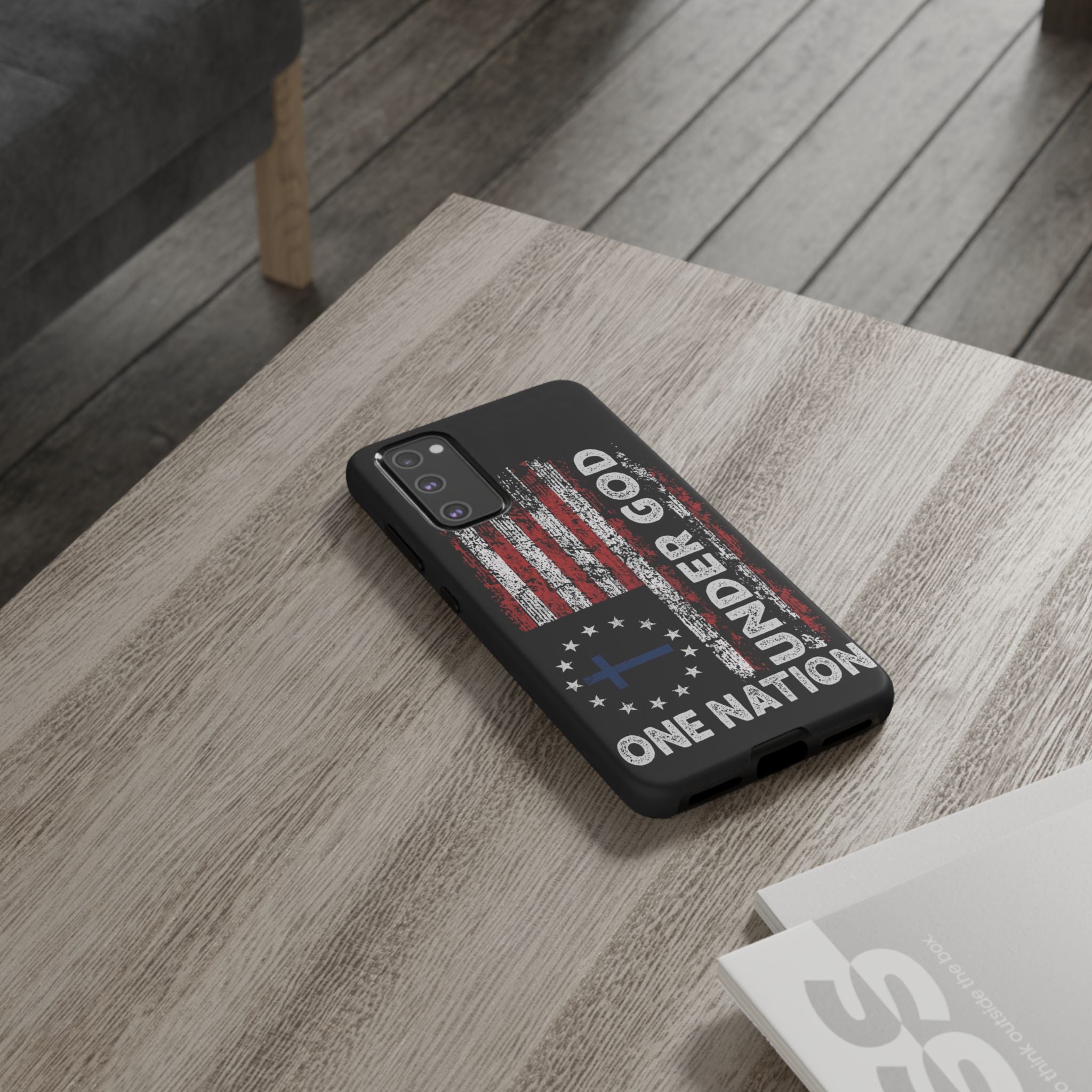 One Nation Under God American Flag - Tough Guard Samsung Galaxy Case