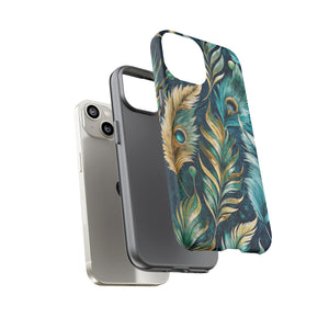 Peacock Feathers - Tough Guard Apple iPhone Case