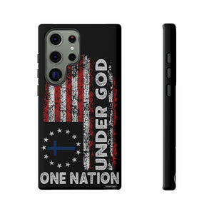 One Nation Under God American Flag - Tough Guard Samsung Galaxy Case