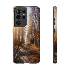 Autumn Forest Way - Impact Guard Samsung Galaxy Case