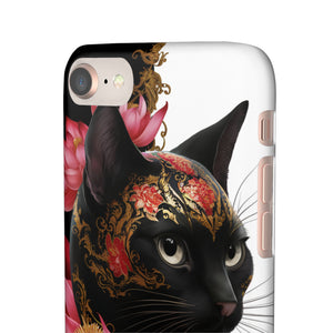 Yin & Yang Mystic Cat - Snap Case Apple iPhone Case