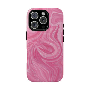 Pink Blush Marble - Tough Guard Apple iPhone Case