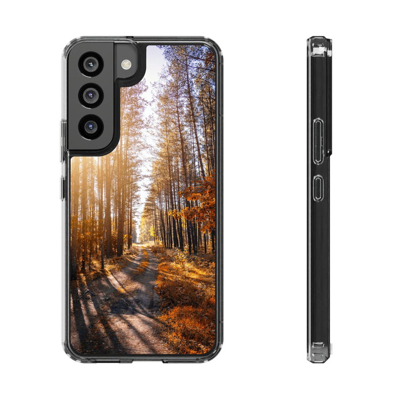 Autumn Forest Way - Crystal Guard Durable Samsung Galaxy Case