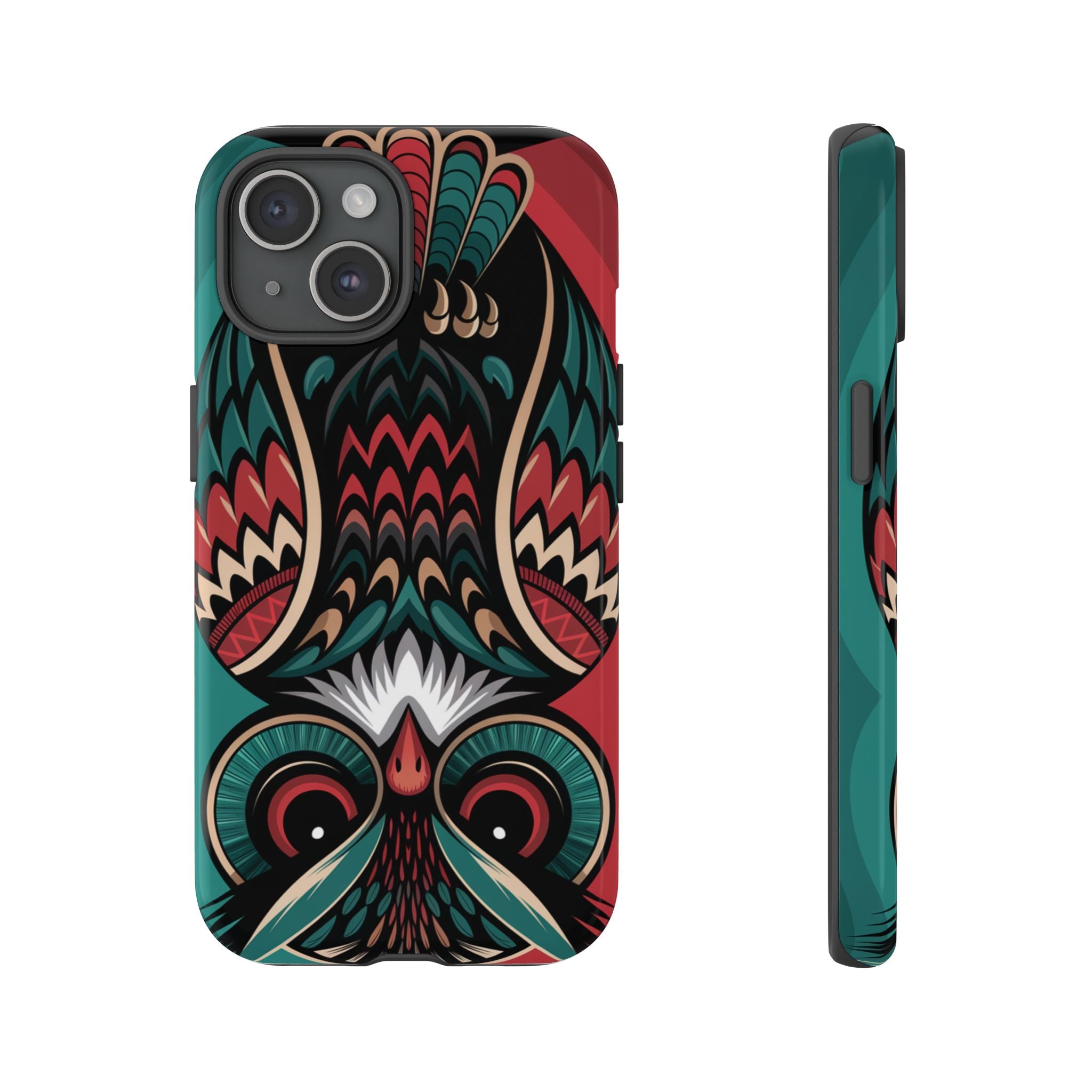 Majestic Haida Native American Owl  - Tough Guard Apple iPhone Case