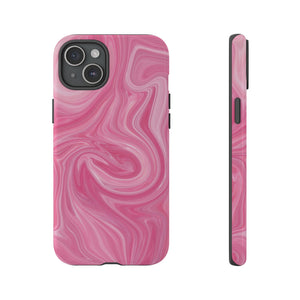 Pink Blush Marble - Tough Guard Apple iPhone Case