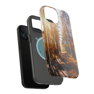 Autumn Forest Way - Magnetic Armor Tough Case Apple iPhone