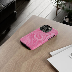 Pink Blush Marble - Tough Guard Apple iPhone Case