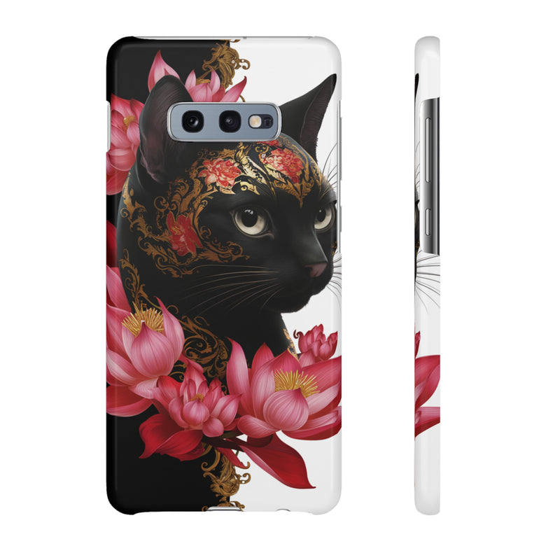 Yin & Yang Mystic Cat - Snap Case Samsung Galaxy Case