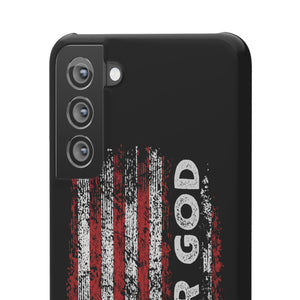 One Nation Under God American Flag - Snap Case Samsung Galaxy Case