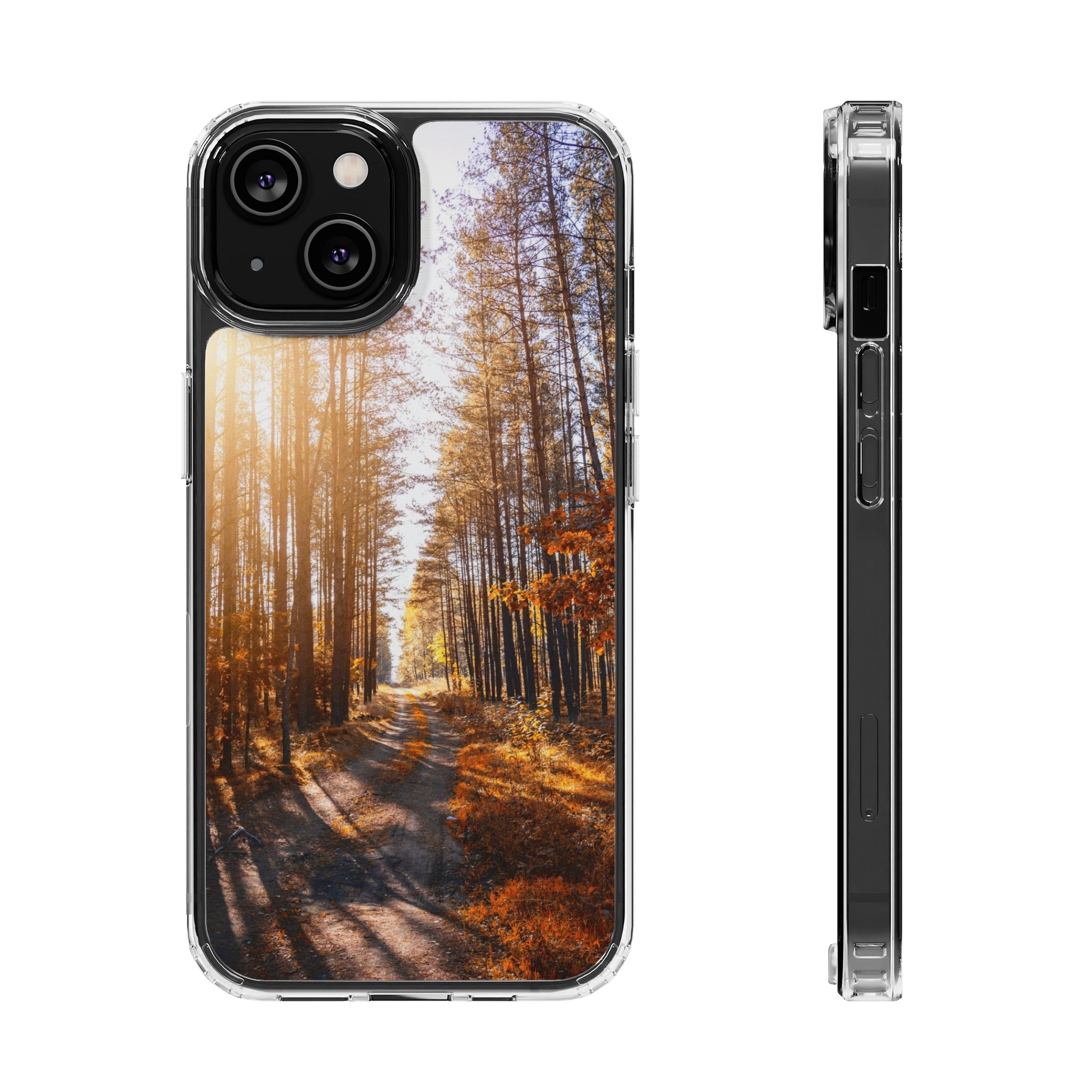 Autumn Forest Way - Crystal Guard Durable Apple iPhone Case
