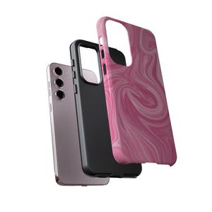 Pink Blush Marble - Tough Guard Samsung Galaxy Case