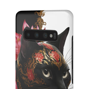 Yin & Yang Mystic Cat - Snap Case Samsung Galaxy Case