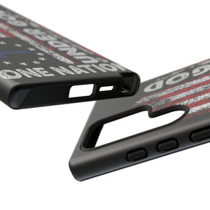 One Nation Under God American Flag - Tough Guard Samsung Galaxy Case