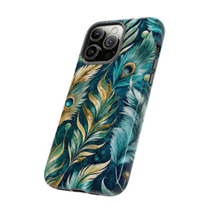 Peacock Feathers - Tough Guard Apple iPhone Case