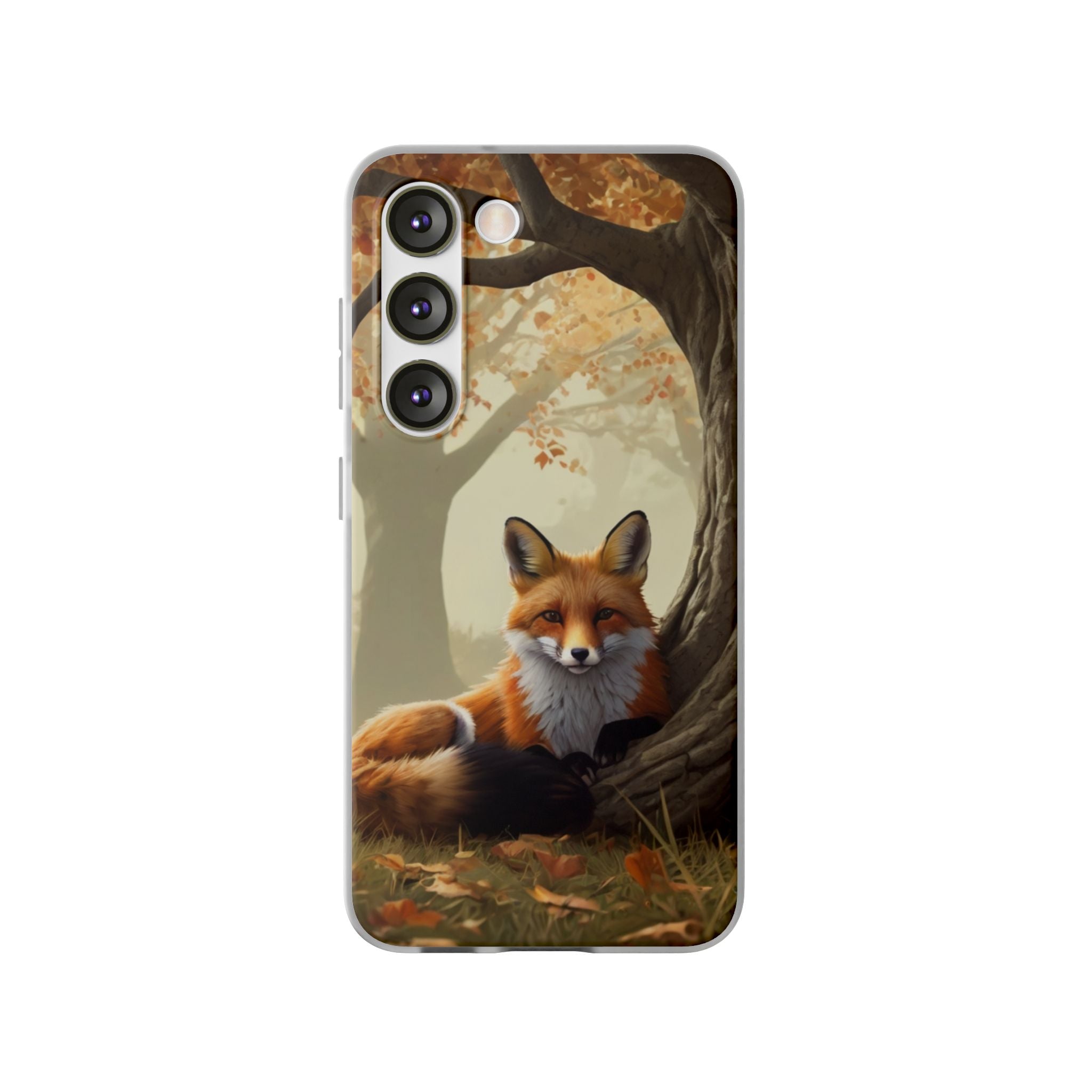 Red Fox Grove - Flexi Case Samsung Galaxy Case