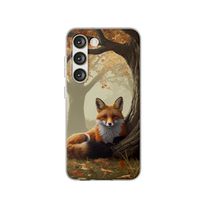 Red Fox Grove - Flexi Case Samsung Galaxy Case
