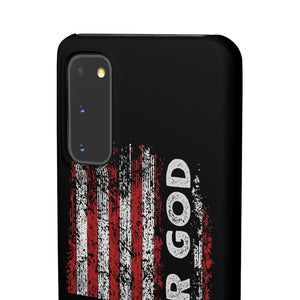 One Nation Under God American Flag - Snap Case Samsung Galaxy Case