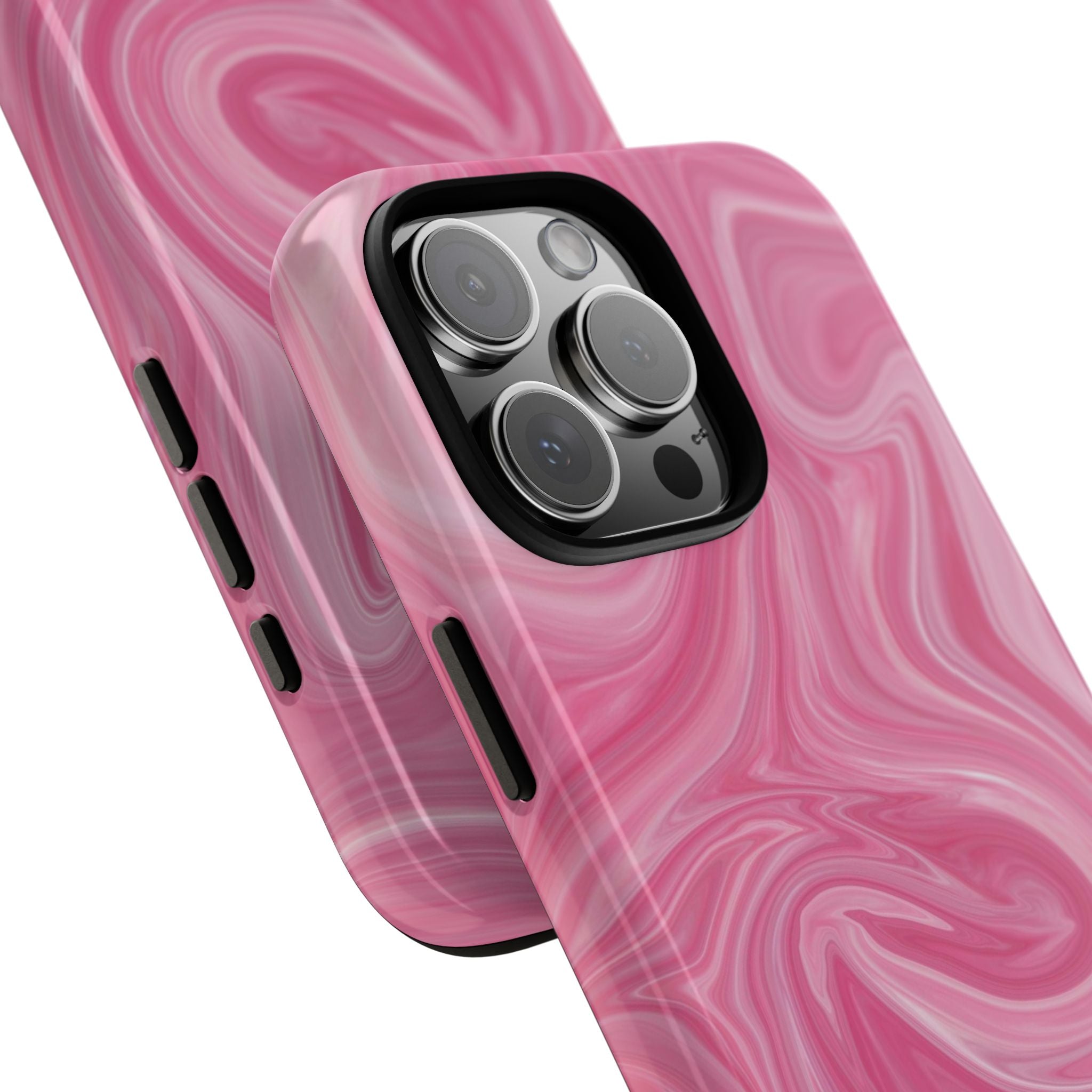 Pink Blush Marble - Tough Guard Apple iPhone Case